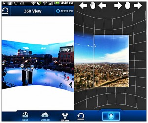 iPhone 360 panorama uygulaması