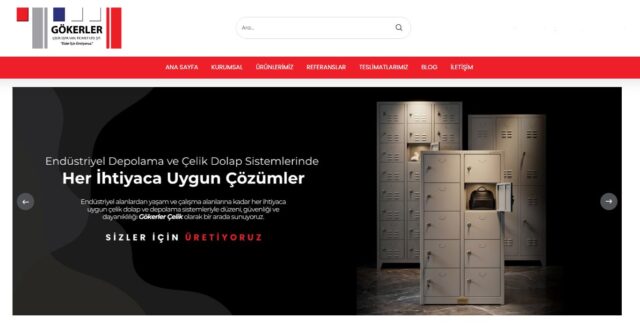 Endüstriyel Kullanım İçin Soyunma Dolabı